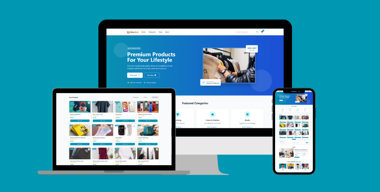 E-commerce Shop Screenshot 1